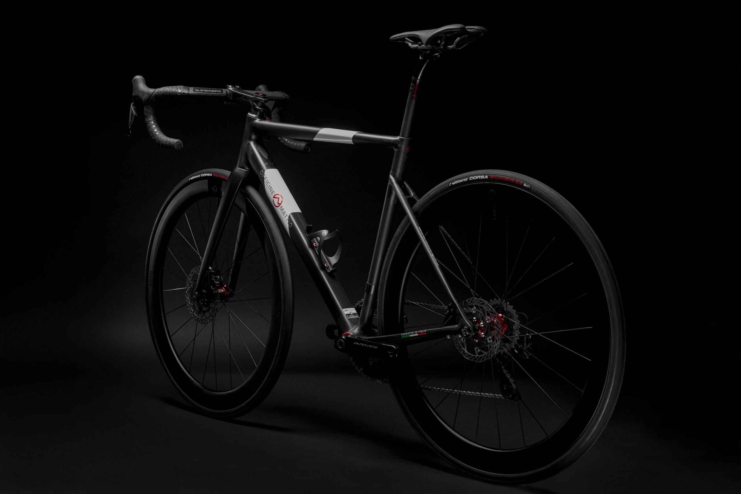 Retro Bicicletta Officine Mattio modello Lemma 2.0 colorazione nero e bianco