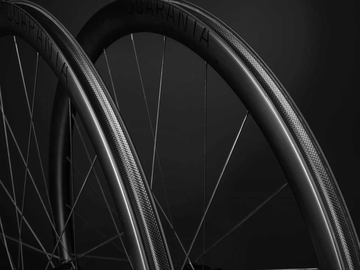 Ruote per biciclette modello Quaranta firmate Officine Mattio, i migliori prodotti per gli appassionati di bicicletta made in italy